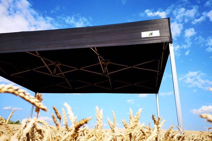 Panevėžio sulankstoma pavėsinė