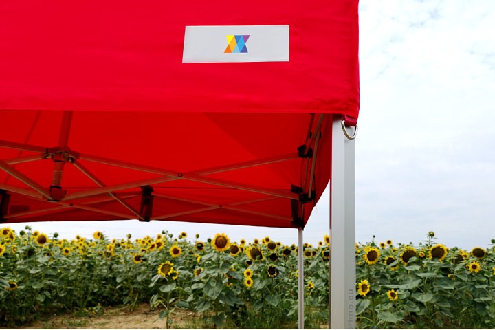 vakarėlių palapinė 3x3m