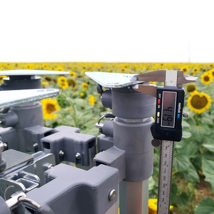 4x8m sulankstoma pavėsinė