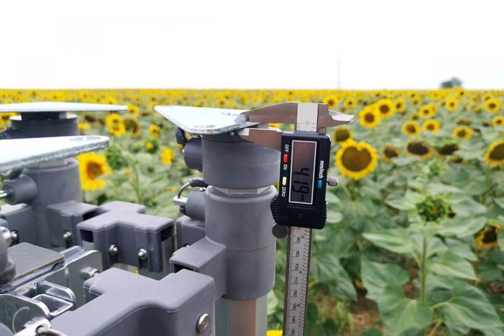 sulankstoma pavėsinė