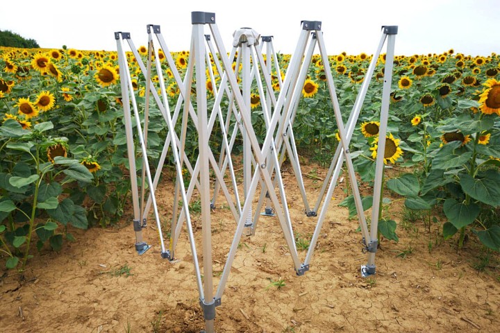 vakarėlių palapinė 3x3m