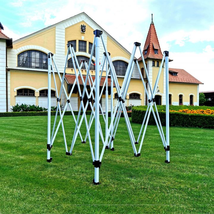 sodo palapinė - balta 3 x 3 m