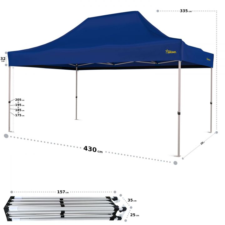 sulankstoma pavėsinė