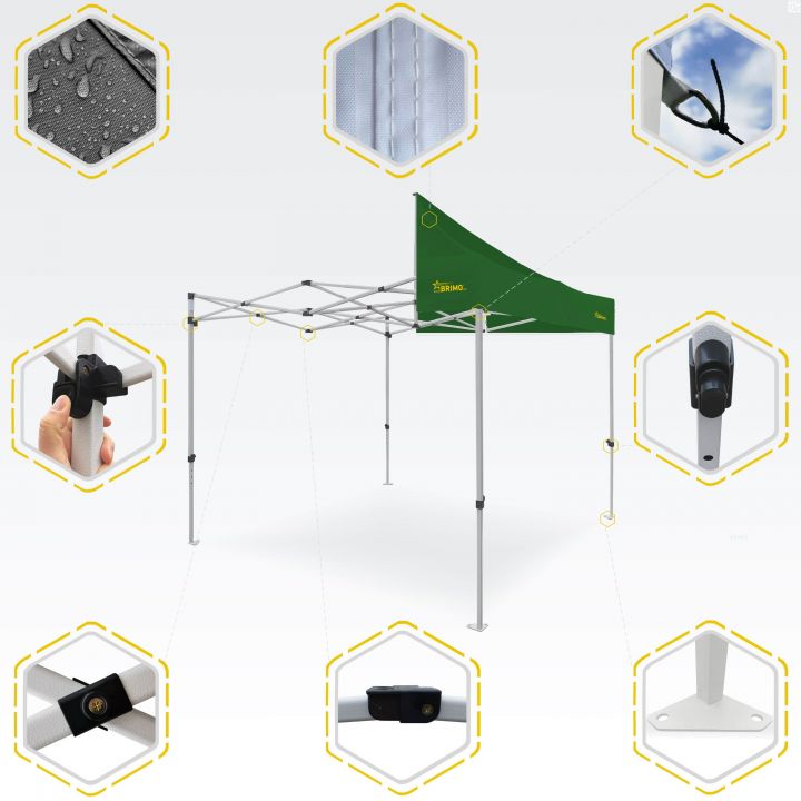 sodo vakarėlių palapinė